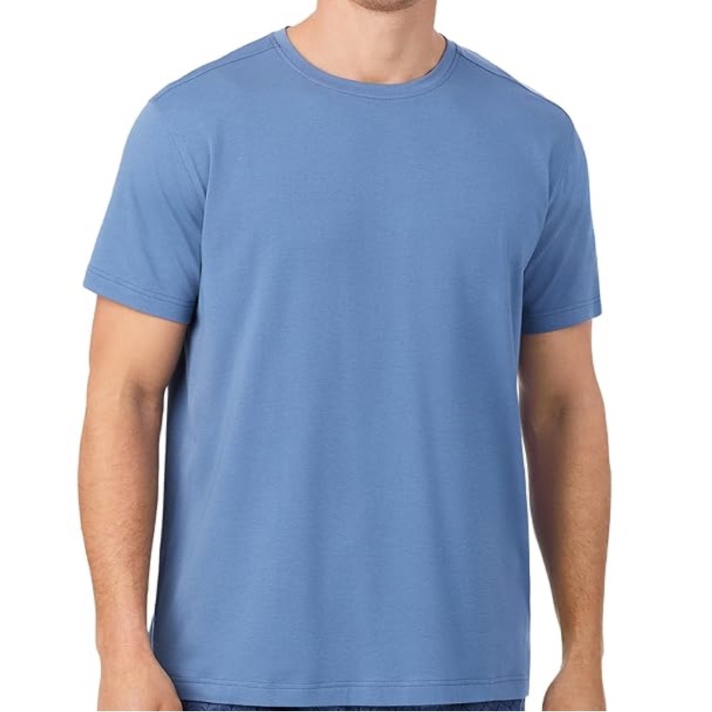 GAP Men's Short Sleeve Tee in Sky Blue  / Size L